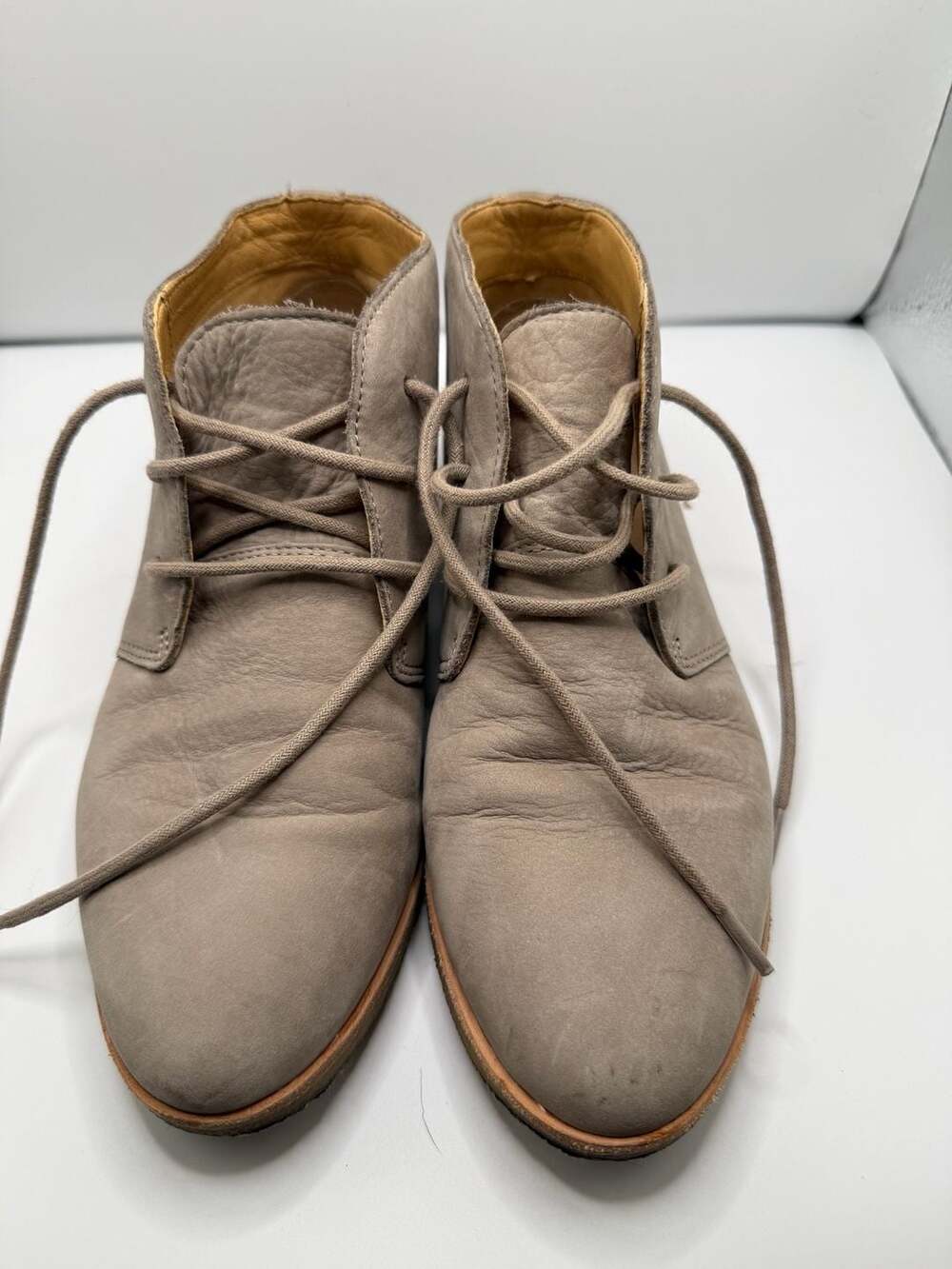 Clarks Originals Desert Boots Women's Size 7 Gray Leather